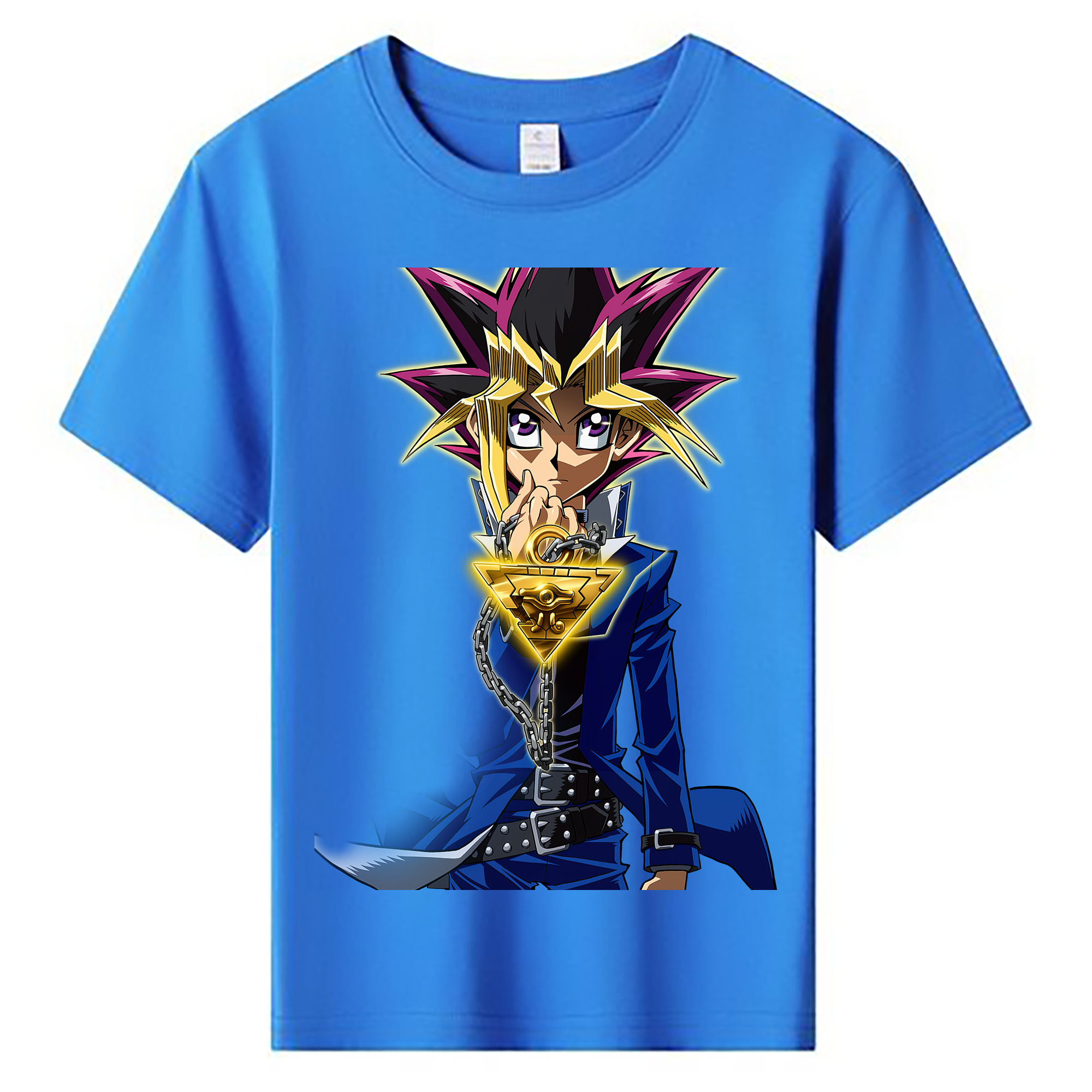 （画像用） 遊☆戯☆王 Yu-Gi-Oh! 綿100％キッズTシャツ（フロントプリント）